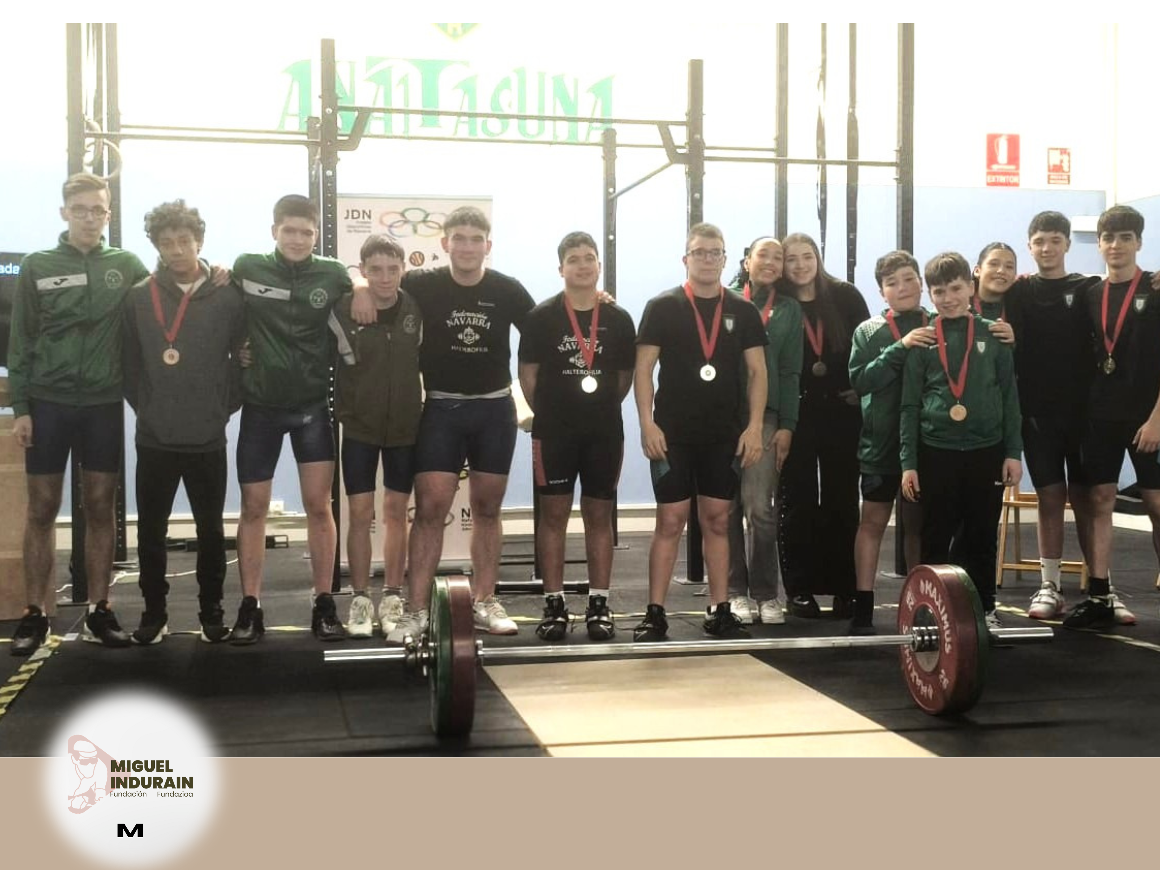 Halterofilia - Primeras medallas de los Juegos Deportivos de Navarra 2026